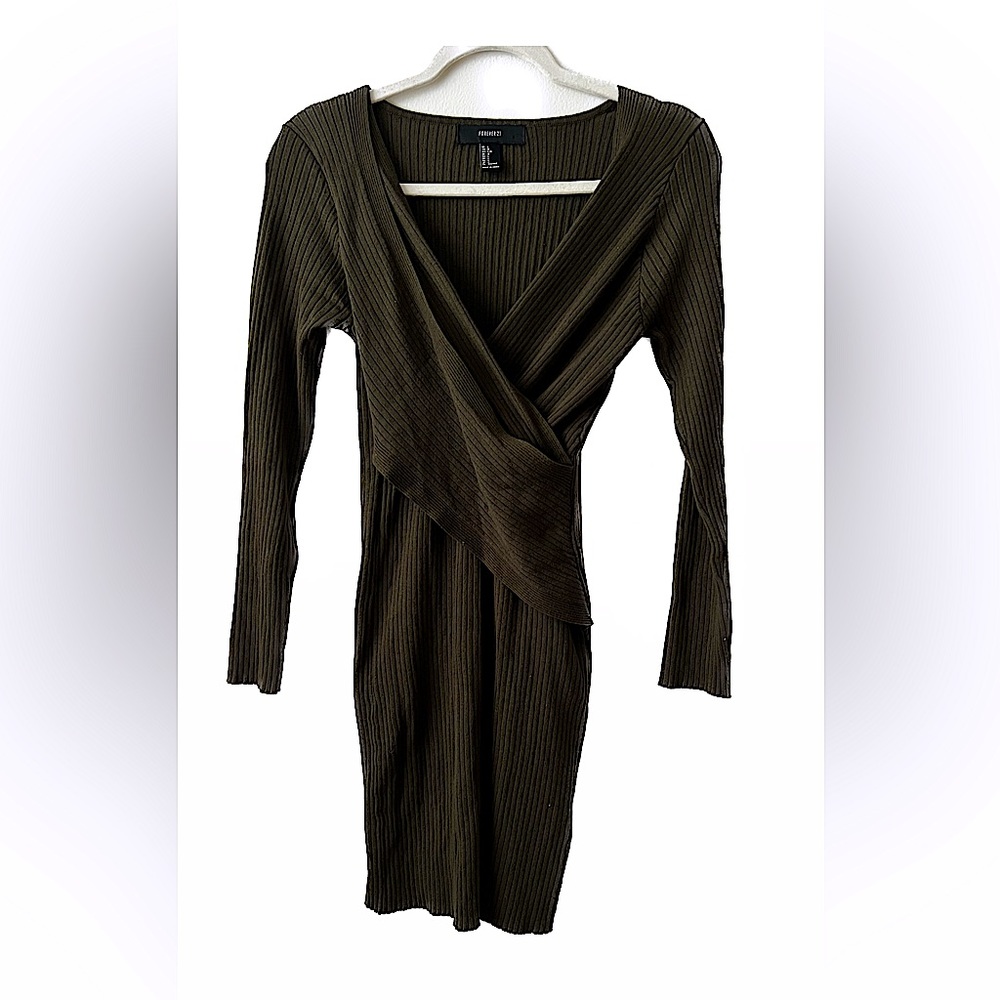 Forever 21 wrap front dress